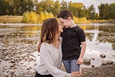 Sheep River Mother and Son Photo